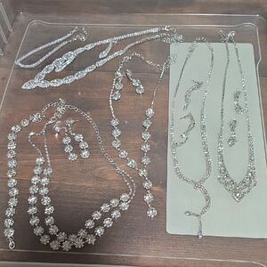 Elegant Silver Jewelry Set for Women